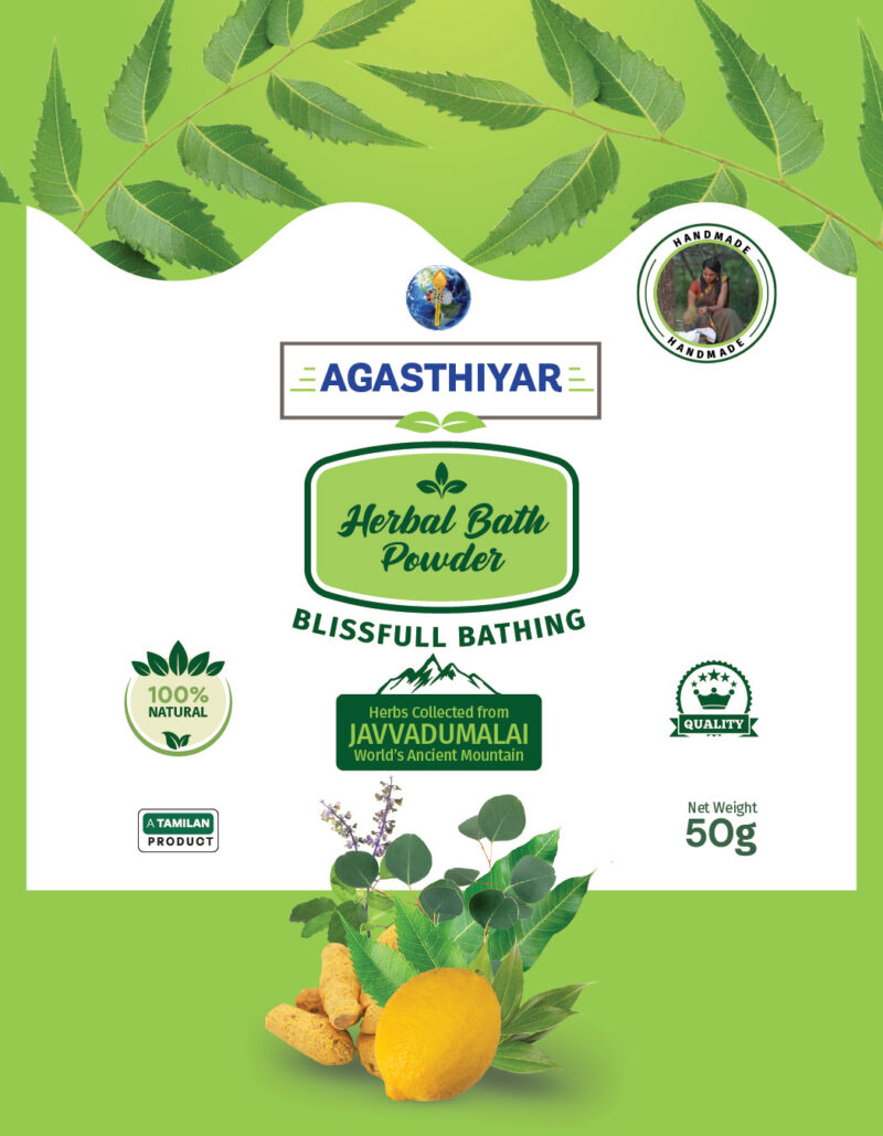 Herbal Bath Powder - AGASTHIYAR - Image 2